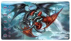 Artist Gallery: "Monte Moore - Trinity Dragons" Playmat