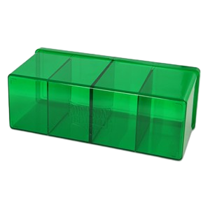 Dragon Shield: 4-Compartment Card Box (Green)