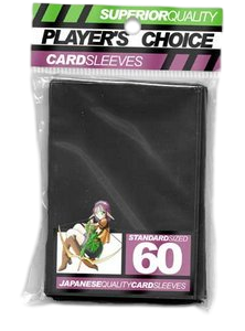 60 Player's Choice Sleeves (Black)