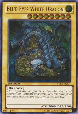 Blue-Eyes White Dragon (V.2 - Ultimate Rare)