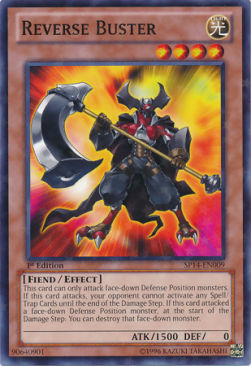 Reverse Buster (V.2 - Starfoil Rare)