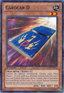 Cardcar D (V.2 - Starfoil Rare)