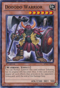 Dododo Warrior (V.2 - Starfoil Rare)