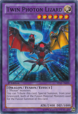 Twin Photon Lizard (V.2 - Starfoil Rare)