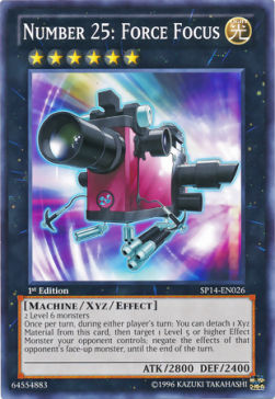 Number 25: Force Focus (V.2 - Starfoil Rare)