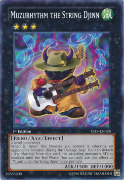 Muzurhythm the String Djinn (V.2 - Starfoil Rare)