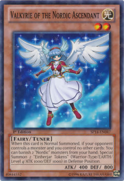 Valkyrie of the Nordic Ascendant (V.2 - Starfoil Rare)