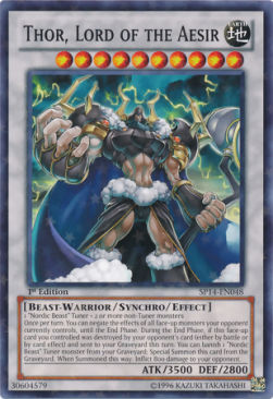 Thor, Lord of the Aesir (V.2 - Starfoil Rare)