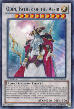 Odin, Father of the Aesir (V.2 - Starfoil Rare)