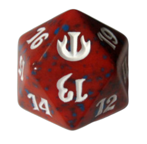 Journey into Nyx: D20 Die (Red)