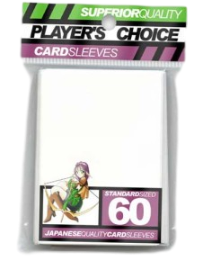 60 Player's Choice Sleeves (White)