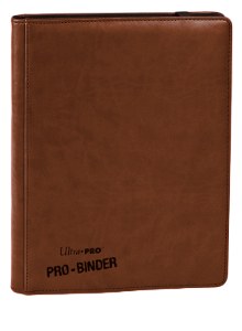 Ultra Pro Premium Pro Binder 9-Pocket Binder (Brown)