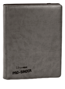 Ultra Pro Premium Pro Binder 9-Pocket Binder (Gray)