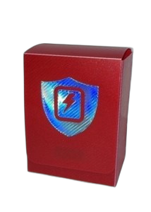 Max Protection: Deck Armor Deck Box (Metallic Red)