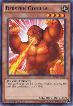 Berserk Gorilla (V.1 - Rare)