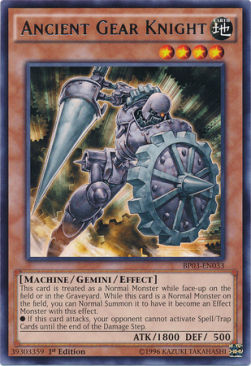 Ancient Gear Knight (V.1 - Rare)