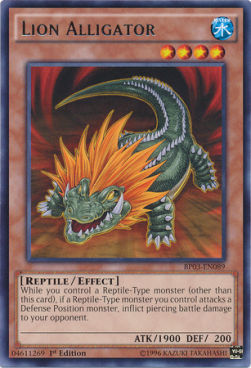 Lion Alligator (V.1 - Rare)