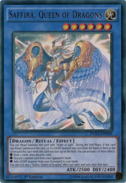 Saffira, Queen of Dragons (V.1 - Ultra Rare)