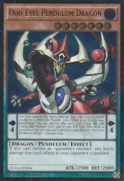 Odd-Eyes Pendulum Dragon (V.2 - Ultimate Rare)