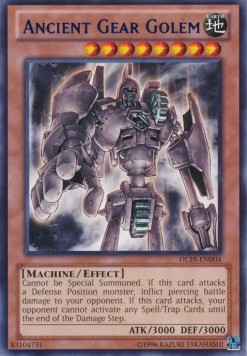 Ancient Gear Golem (V.1 - Rare)