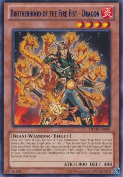 Brotherhood of the Fire Fist - Dragon (V.1 - Rare)