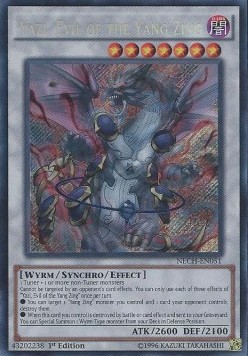 Yazi, Evil of the Yang Zing (V.1 - Secret Rare)