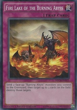 Fire Lake of the Burning Abyss (V.2 - Super Rare)