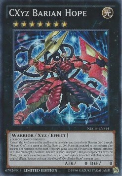 CXyz Barian Hope (V.2 - Super Rare)