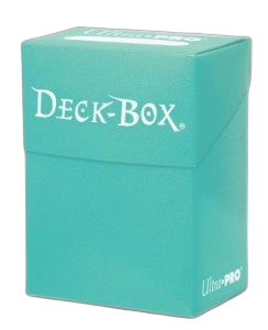 Ultra-Pro Solid Aqua Deck Box