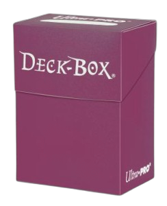 Ultra-Pro Solid Blackberry Deck Box