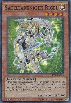 Satellarknight Rigel (V.1 - Super Rare)