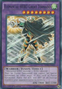 Elemental HERO Great Tornado