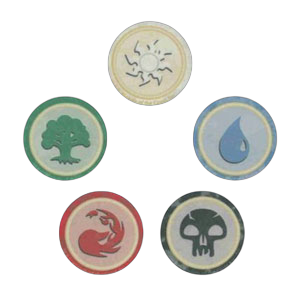 Magic the Gathering Poker Chips (Set of 5)