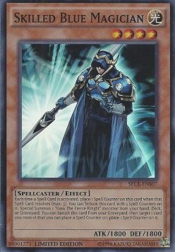 Skilled Blue Magician (V.2 - Super Rare)