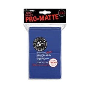 100 Ultra Pro Pro-Matte Sleeves (Blue)