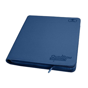 Quadrow Zipfolio Playset Binder (Dark Blue)