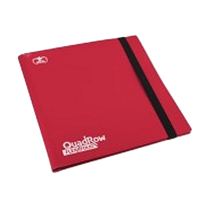 Quadrow Flexxfolio Playset Binder (Red)