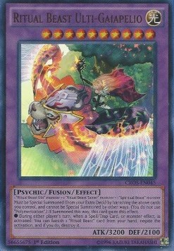 Ritual Beast Ulti-Gaiapelio (V.1 - Ultra Rare)