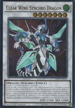 Clear Wing Synchro Dragon (V.2 - Ultimate Rare)