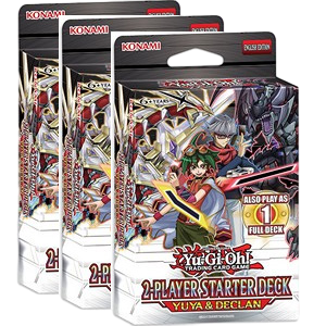 3x 2-Player Starter Deck Yuya & Declan