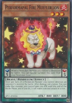 Performapal Fire Mufflerlion (V.1 - Common)