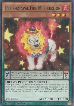 Performapal Fire Mufflerlion (V.2 - Shatterfoil)