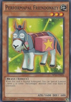 Performapal Friendonkey (V.1 - Common)