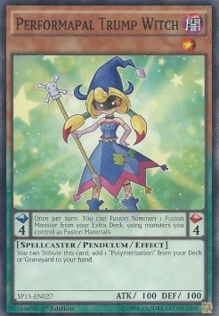 Performapal Trump Witch (V.2 - Shatterfoil)