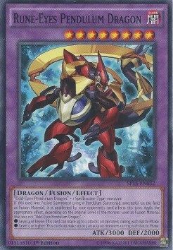 Rune-Eyes Pendulum Dragon (V.1 - Common)