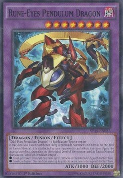 Rune-Eyes Pendulum Dragon (V.2 - Shatterfoil)