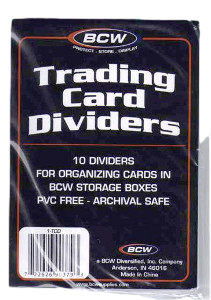 BCW: 10 Dividers (White)