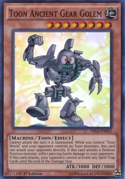 Toon Ancient Gear Golem