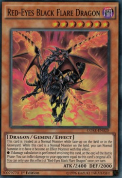 Red-Eyes Black Flare Dragon