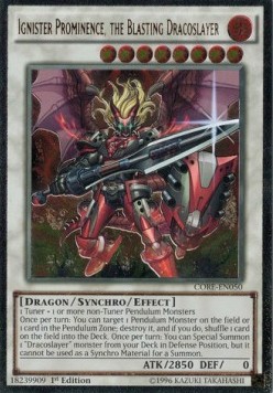 Ignister Prominence, the Blasting Dracoslayer (V.2 - Ultimate Rare)